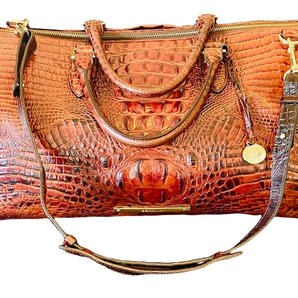 Brahmin Duxbury Weekender and Cordelia wallet set - Picture 10 of 12